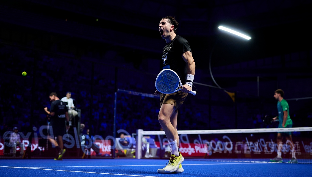 BARCELONA FINALS / Photo: @silvestreszpylma / Premier Padel Paquito Navarro y Jon Sanz eliminan a los cuartos cabezas de serie de las Premier Padel Finals 2025