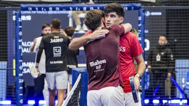 José Jiménez y Maxi Sánchez Blasco eliminan a los primeros cabezas de serie de las CUPRA FIP Finals 2025 José Jiménez y Maxi Sánchez Blasco eliminan a los primeros cabezas de serie de las CUPRA FIP Finals 2025