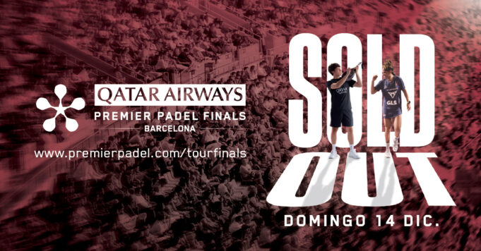 Doble sold out histórico para las Qatar Airways Premier Padel Finals 2025