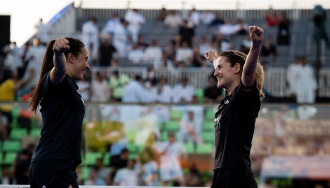 Ari Sánchez y Andrea Ustero se coronan en el Riyadh Season P1 2026 con una remontada de campeonas Ari Sánchez y Andrea Ustero vencen a las número uno y estrenan en Riad su palmarés como pareja