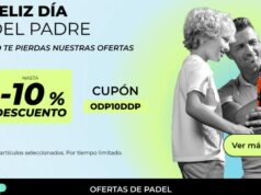 Especial Día del Padre: 5 regalos clave con un 10% de descuento extra en Ofertas de Padel Especial Día del Padre: 5 regalos clave con un 10% de descuento extra en Ofertas de Padel
