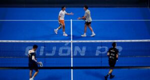 Pol Hernández y Guille Collado siguen en racha y avanzan a octavos del Gijón P2