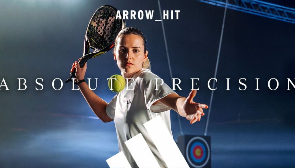 Ari Sánchez, nueva embajadora de la gama Arrow_hit de adidas Pádel
