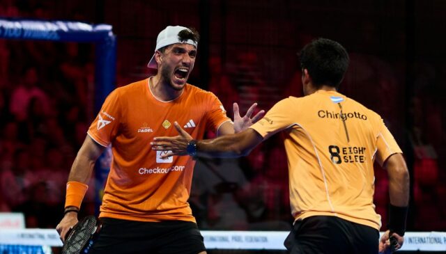 Galán y Chingotto vuelven a ganar a los número uno y revalidan su título en Miami Galán y Chingotto vuelven a ganar a los número uno y revalidan su título en Miami