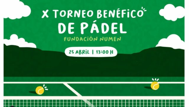 Fundación NUMEN celebra diez años de pádel solidario con su torneo benéfico Fundación NUMEN celebra diez años de pádel solidario con su torneo benéfico