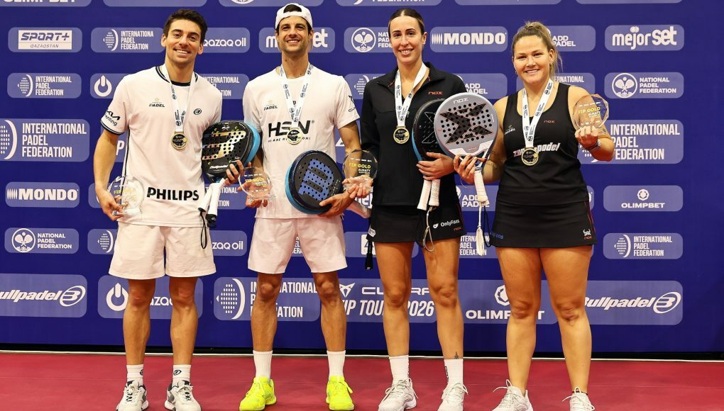 FIP Gold Almaty_Winners_Di Nenno Gonzalez Iglesias Osoro (1) FIP Gold Almaty campeones