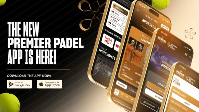 Premier Padel estrena nueva web y aplicación oficial con más personalización para los aficionados Premier Padel estrena nueva web y aplicación oficial con más personalización para los aficionados