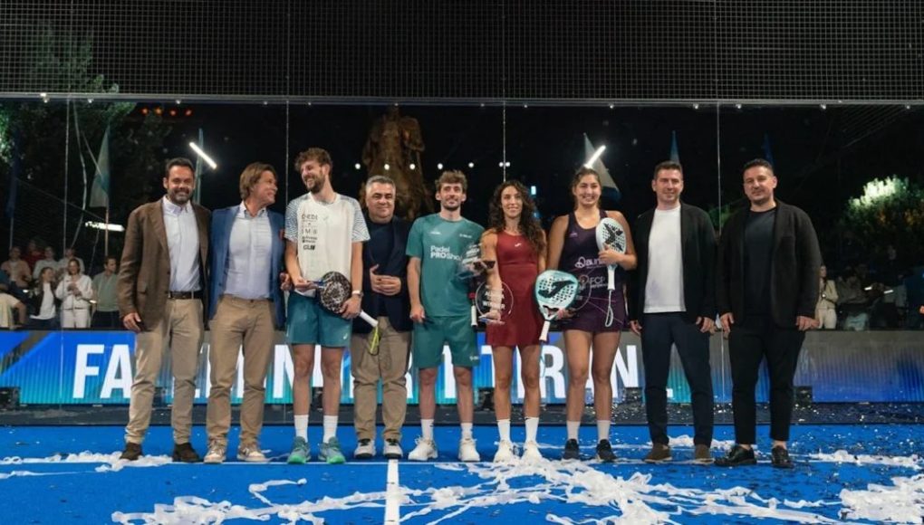 Premiazione-1024x575 Stupaczuk/Yanguas y Guinart/Virseda conquistan el FIP Platinum Albania se coronan en Tirana
