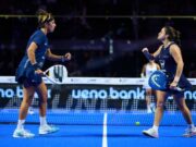 Remontada y quinta final consecutiva para Bea González y Paula Josemaría en el Asunción P2 Bea González y Paula Josemaría