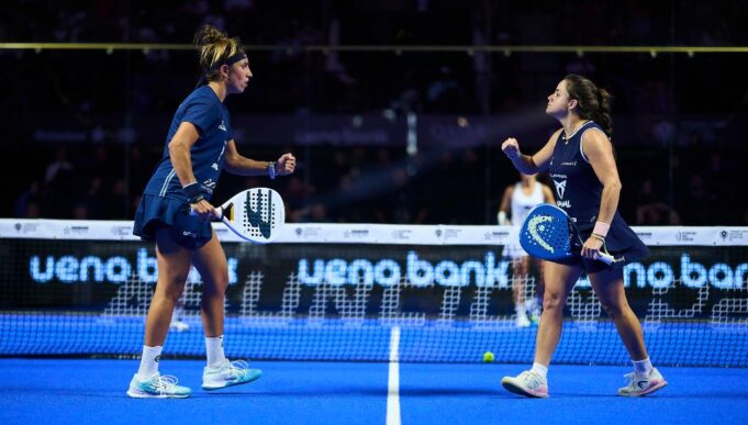 Remontada y quinta final consecutiva para Bea González y Paula Josemaría en el Asunción P2 Bea González y Paula Josemaría