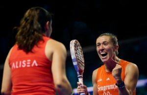 Marta Ortega y Martina Calvo tumban a Paula Josemaría y Bea González y revolucionan las semifinales del Valencia P1