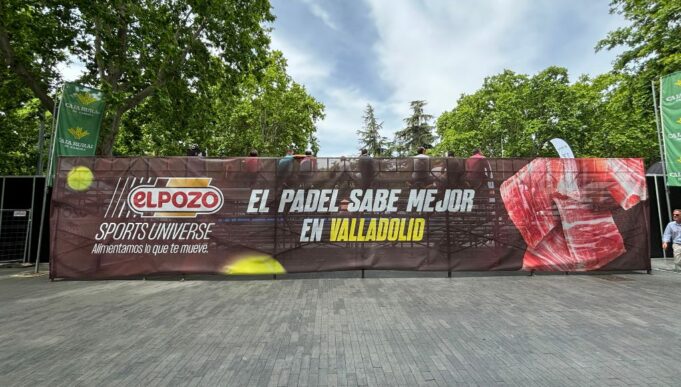 ElPozo refuerza su apuesta por el pádel como patrocinador principal del Oysho Valladolid Premier Padel P2