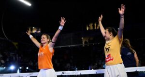 Ari Sánchez y Andrea Ustero cortan la racha de Paula Josemaría y Bea González... ¡en el partido más largo de Premier Padel!