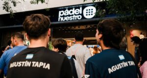 Padel Nuestro abre una flagship de 300 m² en el centro de Barcelona con Agustín Tapia como gran protagonista