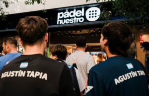 Padel Nuestro abre una flagship de 300 m² en el centro de Barcelona con Agustín Tapia como gran protagonista