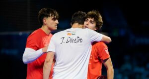 Diestro y Piotto sorprenden a Alonso y Goñi en los dieciseisavos de final del P1 de Valencia