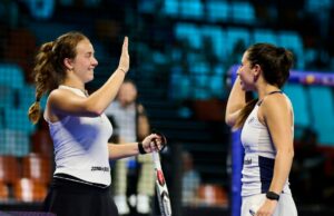 Raquel Eugenio y Martina Fassio dan la sorpresa en Valencia mientras Tapia, Coello Chingotto y Galán preparan su estreno Raquel Eugenio y Martina Fassio dan la sorpresa en Valencia mientras Tapia, Coello Chingotto y Galán preparan su estreno