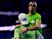 Juan Lebrón y Leo Augsburger rompen el Clásico y desafiarán a Coello y Tapia por el título en Málaga Juan Lebrón y Leo Augsburger rompen el Clásico y desafiarán a Coello y Tapia por el título en Málaga
