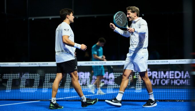 Javi García y Álex Ruiz firman los cuartos en el Pretoria P1 tras sorprender a Paquito y Di Nenno Javi García y Álex Ruiz firman los cuartos en el Pretoria P1 tras sorprender a Paquito y Di Nenno