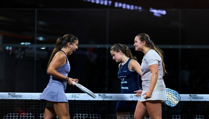Laia Rodríguez y Noa Cánovas sorprenden a Marta Ortega y Martina Calvo y alcanzan los cuartos de final del Bordeaux Premier Padel P2 Laia Rodríguez y Noa Cánovas sorprenden a Marta Ortega y Martina Calvo y alcanzan los cuartos de final del Bordeaux Premier Padel P2