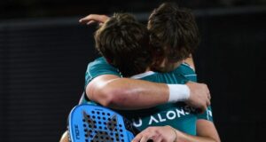 Edu Alonso y Aimar Goñi avanzan con autoridad en el estreno del Bordeaux Premier Padel P2