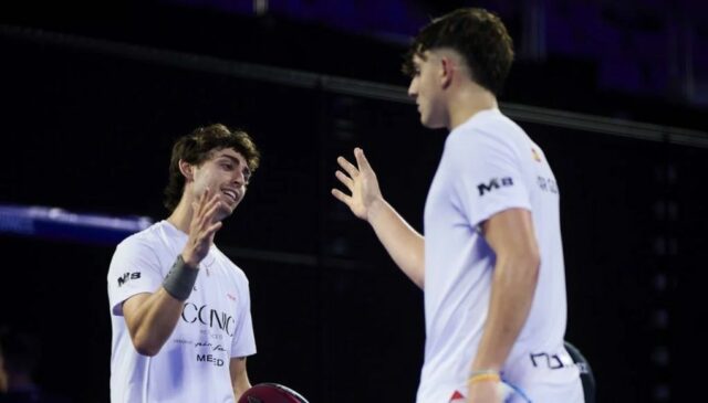 Edu Alonso y Aimar Goñi sorprenden a Coki y Jon y desafían a Coello y Tapia en cuartos de Málaga Edu Alonso y Aimar Goñi sorprenden a Coki y Jon y desafían a Coello y Tapia en cuartos de Málaga
