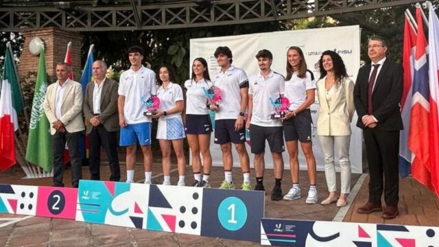 España e Italia hacen historia en el primer FISU World University Championship Padel España e Italia hacen historia en el primer Mundial Universitario de Pádel FISU disputado en Málaga