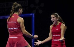 Bea Caldera y Carmen Goenaga dan el golpe en Málaga y desafían a Paula Josemaría y Bea González en octavos Bea Caldera y Carmen Goenaga dan el golpe en Málaga y desafían a Paula Josemaría y Bea González en octavos
