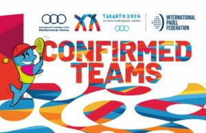 El pádel hará historia en los Juegos Mediterráneos de Taranto 2026 con 136 deportistas de 19 países
