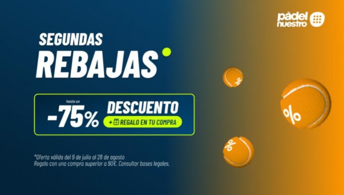 Málaga vive su semana grande del pádel: las rebajas de Pādel Nuestro se visten con los jugadores del Andalucía Málaga Premier Padel P1 Málaga vive su semana grande del pádel: las rebajas de Pādel Nuestro se visten con los jugadores del Andalucía Málaga Premier Padel P1