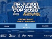 En directo las semifinales de la Final 8 FIP Junior Euro Padel Cup 2026