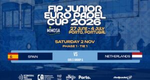 En directo la segunda jornada de la fase de grupos de la Final 8 FIP Junior Euro Padel Cup 2026