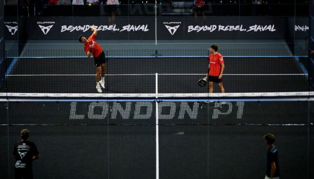 Los número uno acaban con el sueño de González y Cabeza en Londres Los número uno acaban con el sueño de González y Cabeza en Londres