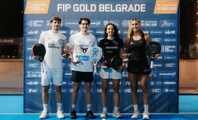 Stupaczuk y Sanz conquistan el FIP Gold de Belgrado y aseguran el número 4 antes de París