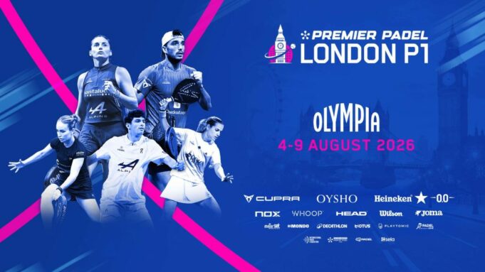 London Premier Padel P1: cruces y horarios del estreno del circuito en Reino Unido