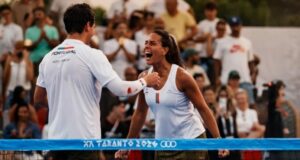 Sofia y Pedro Araújo hacen historia y dan a Portugal el oro en el pádel mixto de los Juegos del Mediterráneo