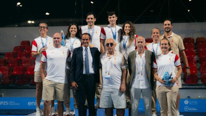España conquista Taranto: doble oro y una plata en el histórico debut del pádel en los Juegos Mediterráneos