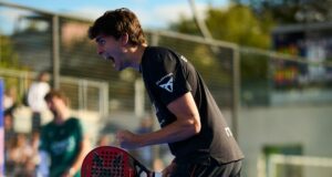 Edu Alonso y Aimar Goñi frenan a Coki Nieto y Mike Yanguas en los octavos de final del Major de París Edu Alonso y Aimar Goñi frenan a Coki Nieto y Mike Yanguas en los octavos de final del Major de París