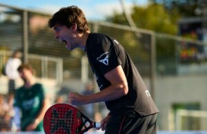Edu Alonso y Aimar Goñi frenan a Coki Nieto y Mike Yanguas en los octavos de final del Major de París Edu Alonso y Aimar Goñi frenan a Coki Nieto y Mike Yanguas en los octavos de final del Major de París