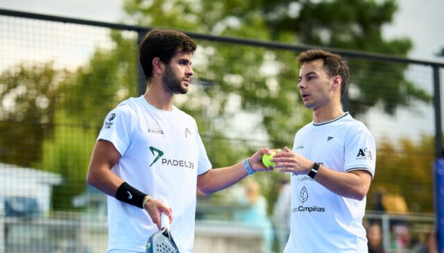 Lucas Bergamini y Javi Garrido caen en París ante Javi Martínez y Luis Hernández y ponen punto final a su etapa juntos Lucas Bergamini y Javi Garrido caen en París y ponen punto final a su etapa juntos