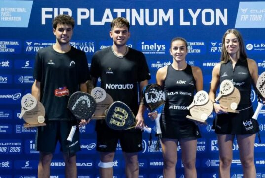 Guerrero-Leal remontan a Stupaczuk-Sanz y conquistan el FIP Platinum Lyon