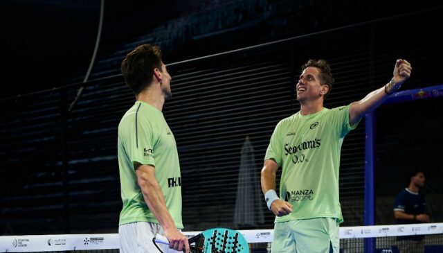 Martín Di Nenno y Paquito Navarro dejan sin semifinales en París a Jon Sanz y Franco Stupaczuk Martín Di Nenno y Paquito Navarro dejan sin semifinales en París a Jon Sanz y Franco Stupaczuk