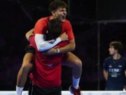 Álvaro Montiel y Dani Santigosa sorprenden a Edu Alonso y Aimar Goñi y se citan con Coello y Tapia en Rotterdam