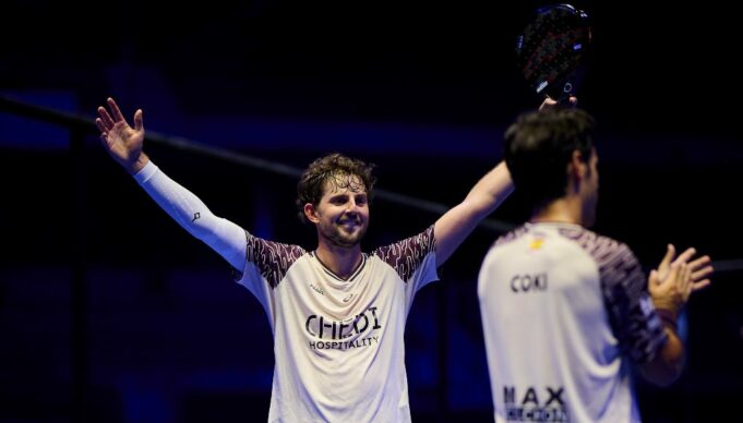 Coki y Yanguas eliminan a Tapia y Coello en los cuartos de final del Madrid Premier Padel P1