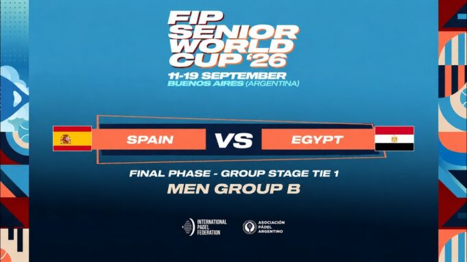 En directo la primera jornada de la fase de grupos del FIP Senior World Cup 2026 En directo la primera jornada de la fase de grupos del FIP Senior World Cup 2026