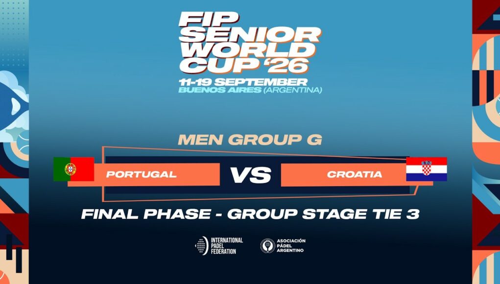 En directo la tercera jornada de la fase de grupos del FIP Senior World Cup 2026