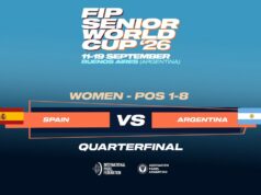 En directo los cuartos de final del FIP Senior World Cup 2026 En directo los cuartos de final del FIP Senior World Cup 2026