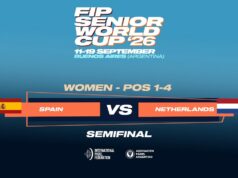 En directo las semifinales del FIP Senior World Cup 2026