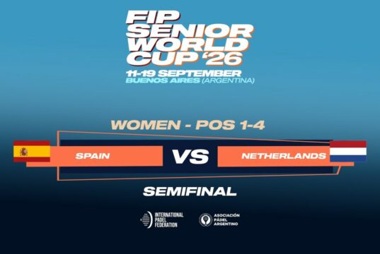 En directo las semifinales del FIP Senior World Cup 2026