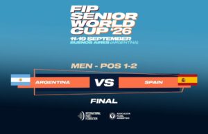 En directo las finales del FIP Senior World Cup 2026